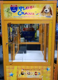 PLUSH CLAW Crane Stuffed Animal Prize Arcade Machine! Coins or Free Play Plush#1