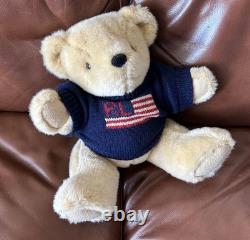 POLO Ralph Lauren Stuffed Animal Plush Teddy Bear Limited Dolls Vintage 1996
