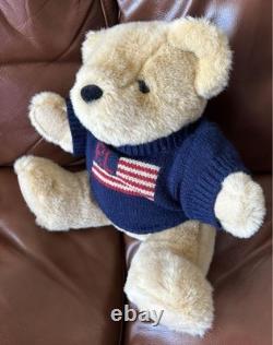 POLO Ralph Lauren Stuffed Animal Plush Teddy Bear Limited Dolls Vintage 1996