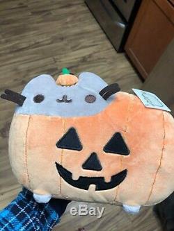 PUSHEEN 2017 Halloween Pumpkin GUND Plush Hey Chickadee Exclusive New