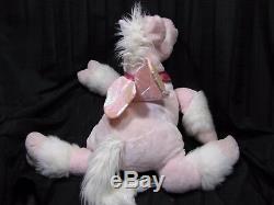 Pegasus Jumbo Large Pink Plush Stuffed Animal Wings 36 Commonwealth