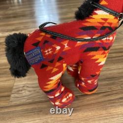 Pendleton Gund Franklin Horse Stuffed Animal Plush Red