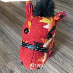 Pendleton Gund Franklin Horse Stuffed Animal Plush Red