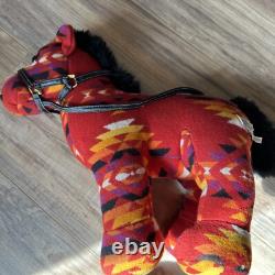Pendleton Gund Franklin Horse Stuffed Animal Plush Red