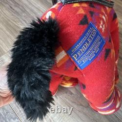 Pendleton Gund Franklin Horse Stuffed Animal Plush Red