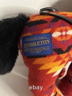 Pendleton Gund Franklin Horse Wool Cotton Stuffed Animal Plush Red