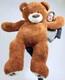 Personalized Giant Teddy Bear 5ft Soft Brown Big Plush Stuffed Animal Made In Us