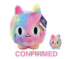 Pet Simulator X Titanic Tie Dye Cat Plush w Code Confirmed Order Ships Fast