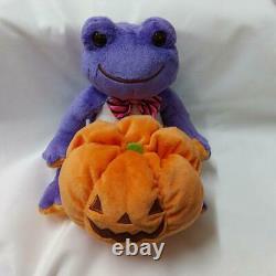 Pickles the Frog Plush Toy Stuffed Halloween PUMPKIN