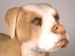 Pit Bull by Piutre, Hand Made in Italy, Plush Stuffed Animal NWT