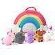 Pixie Crush Unicorn Toys Stuffed Animal Gift Plush Set With Rainbow Case 5