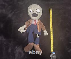 Plants vs Zombies PVZ 2 plush Browncoat zombie 20 2014 WORLDMAX SUPER RARE