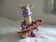Play-by-play 2001 Ps1 Spyro 3 Year Of The Dragon Soft Toy With Skateboard 11 Rare
