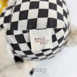 Plush Creations Inc Dalmatian Dog With Pacifier Plush Stuffed Animal Toy 1995