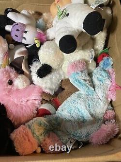 Plush Stuffed Animal Mixed Lot Bulk Lot Reseller Plush Lot Of 200-Pieces