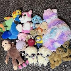 Plush Stuffed Animal Mixed Lot Bulk Lot Reseller Plush Lot Of 200-Pieces