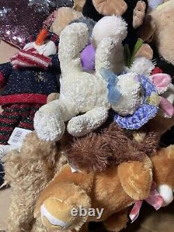 Plush Stuffed Animal Mixed Lot Bulk Lot Reseller Plush Lot Of 200-Pieces