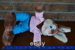 Plush Vintage 1980's Disney Splash Mountain BRER Rabbit Stuffed Animal Toy Doll