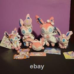 Pokemon Center Sylveon Plush Lot