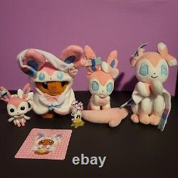 Pokemon Center Sylveon Plush Lot