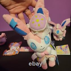 Pokemon Center Sylveon Plush Lot