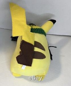 Pokemon PIKACHU Stuffed Animal Plush Jamaica Jamaican No Problem Rasta