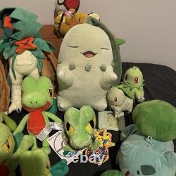 Pokemon Plush Lot 19 Grass Type