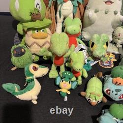 Pokemon Plush Lot 19 Grass Type