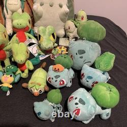 Pokemon Plush Lot 19 Grass Type
