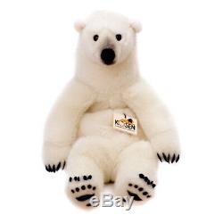 Polar Bear exquisite plush collectors cuddly soft toy by Kosen / Kösen 7140