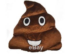 Poo Pillow Plush Soft Uk Emoji Emotion Stuffed Cushion Toy Xmas Birthday Gift