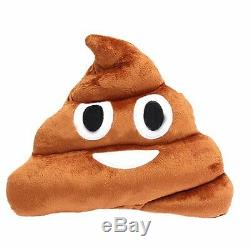 Poo Pillow Plush Soft Uk Emoji Emotion Stuffed Cushion Toy Xmas Birthday Gift