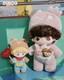 Pop Mart Dimoo Dating Series 7.8 Valentine Edition And 15.7 Plush Doll Set