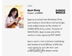 Pop Mart DIMOO Dating Series 7.8 Valentine Edition and 15.7 Plush Doll Set