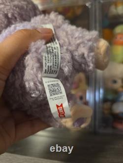Popland Labubu Purple Version Rare Plush Doll Toy Limited Edition