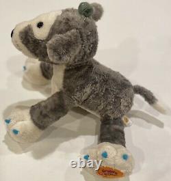 Poppi Puppy Dog Plush Stuffed Animal Groovy Girls Soft Toy Gray Blue White 13