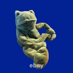 Portland Plush Frankie Lee Frog Stuffed Animal Collectible 14 Long RARE Read