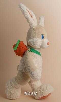 Posable 25 Milk Tea SnowHare Rabbit with? And Sweater, Plush Stuffed Animal withBox