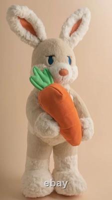 Posable 25 Milk Tea SnowHare Rabbit with? And Sweater, Plush Stuffed Animal withBox