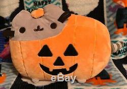 Pusheen 2017 Halloween Pumpkin GUND Plush Hey Chickadee Exclusive