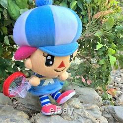 RARE 2005 Nintendo Animal Crossing Bug Girl Female Blue Plush Stuffed Doll Japan
