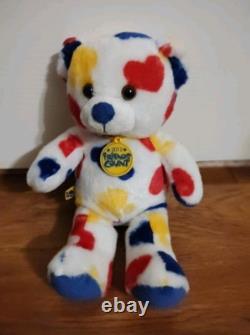 RARE! Build A Bear Friends Count Spotted Heart Paws Stuffed Animal Plush Toy 9'