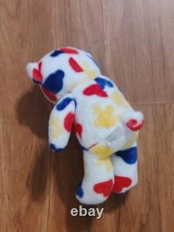 RARE! Build A Bear Friends Count Spotted Heart Paws Stuffed Animal Plush Toy 9'