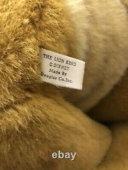 RARE Douglas Promo Lion King Simba Plush Stuffed Disney Mufasa 1994 Nestle 5