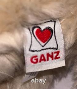 RARE GANZ WEBKINZ Signature Timber Wolf Husky Plush Stuffed Animal WKS1008 AB