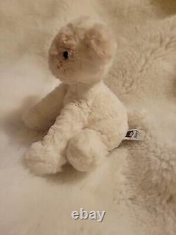 RARE HTF Jellycat Baby FuddleWuddle 5 Plush Lamb Sheep Sitting Stuffed Animal