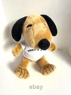 RARE Hawaii Exclusive Sun Tan Snoopy Surf's Up Plush Stuffed Animal Dog by Moni