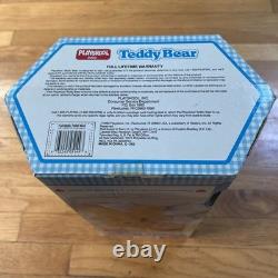 RARE IN BOX 1990 Playskool Teddy Bear Vintage Stuffed Animal Plush Toy 12 5149