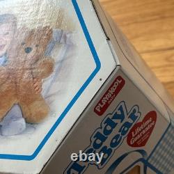 RARE IN BOX 1990 Playskool Teddy Bear Vintage Stuffed Animal Plush Toy 12 5149