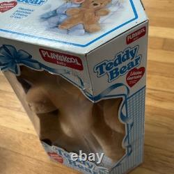 RARE IN BOX 1990 Playskool Teddy Bear Vintage Stuffed Animal Plush Toy 12 5149